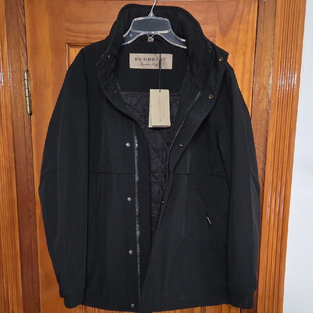 Burberry Black Men's Utility Jacket